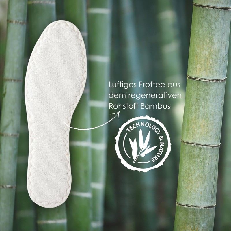 Bergal Shoe Soles BAMBOO 6913