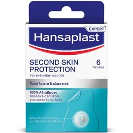 Hansaplast Second Skin Protection Regular Advanced Hydrocolloid Dressings 6pcs