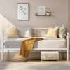 VECELO Classic Metal Daybed Frame Mattress Foundation Bed Sofa with