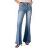 Sidefeel Women's Wide Leg Jeans High Waisted Flare Bell Bottom