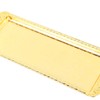 Rectangular Metal Tray Modern Elegant Decorative Light Luxury Serving Tray