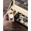 Uten Watch Box, 6 Slots Watch Case, Watch Box Organizer