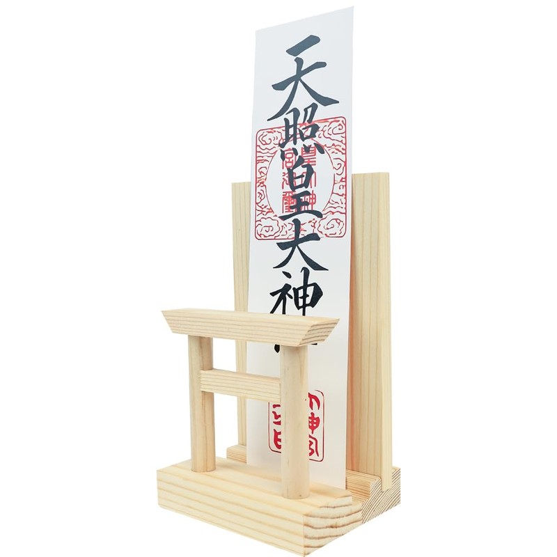 Bill Holder with Torii Gate, Modern Shinto Shelf, Easy to