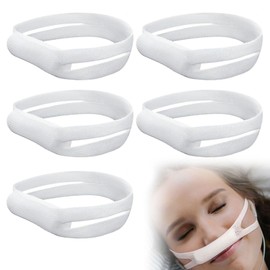 Elastic Nose Bandage 5 Pcs Nasal Bandage Dressing Holder High Absorption Nasal Surgery Bandages Recovery Supplies, White