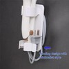 Wall Mounted Curling Iron and Hot Tool Organizer: Hair Dryer,