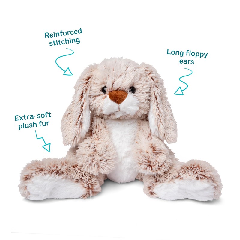 Melissa & Doug Burrow Bunny Stuffed Animal Plushie with Big