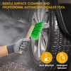 Nanoskin Pro-Grade 8.5" Car Detailing Brush - Durable Green Polystyrene