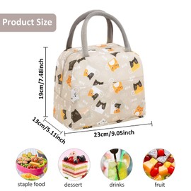 Cool Bag, Lunch Bag 6 L, Cool Bag Small, Lunch Bag, Cool Bag, Foldable Insulated Bag, Mini Cool Bag, Picnic Bag, Cool Bags, Lunch Bag, Small Cool Bag for Travel, Outdoor, Camping