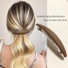 Pinzas Grandes Para El Cabello, Mate, De 10 Cm (4"),