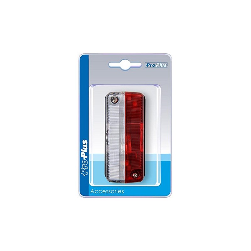 ProPlus 343712S Outline Marker Lamp Red/White 91 x 41 mm