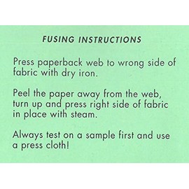 Field's Fabrics Clear - 1/4" Double Sided Fusible Stay Tape - 0.25" X 25 Yards SewkeysE Extremely Fine Sold by The 25 Yard Roll (DSFST.25) M494.20