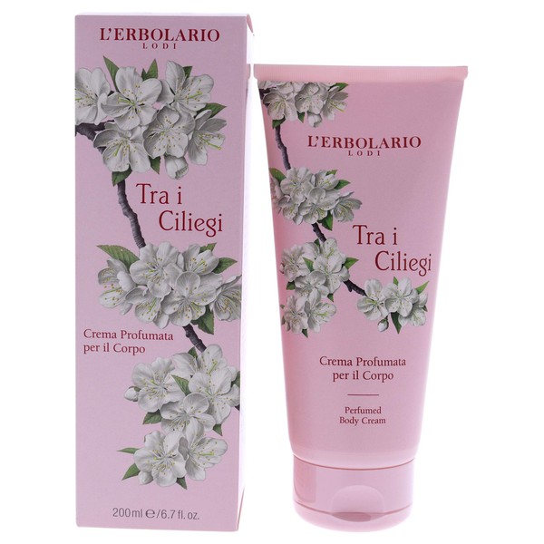 Tra I Ciliegi Perfume Body Cream by LErbolario for Unisex - 6.7 oz Body Cream