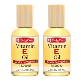 De La Cruz Vitamina E Aceite 2.2 oz, Paquete con 2