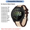 Watch Band for Garmin Forerunner 165/55/245/645, Vivoactive 5/3, Vivomove Style/Luxe/HR/Sport