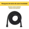 Regadera Mano Alta Presión Con Cabezal De Teléfono Y 8