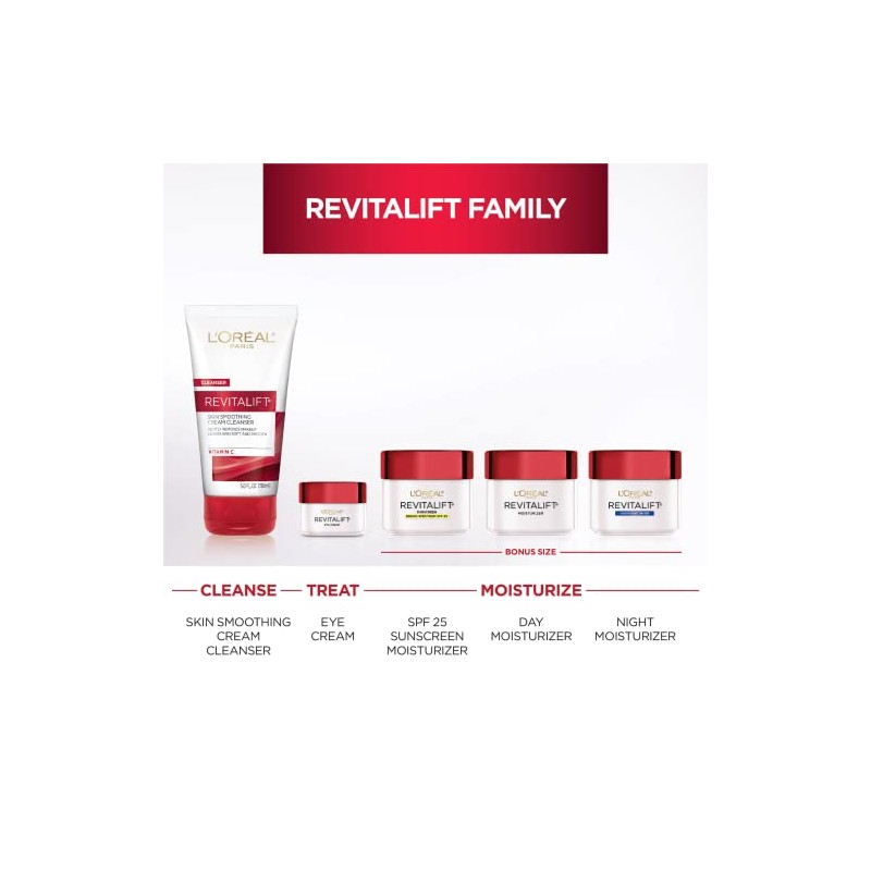 L'Oreal Paris Advanced RevitaLift Night Cream, 1.7 Ounce