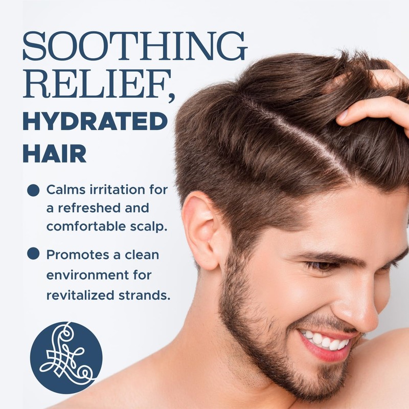 Luseta Salicylic Acid Shampoo and Conditioner Set for Men and