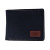 Lee Men's Tumbled Leather Bifold Wallet - Colour: Brown