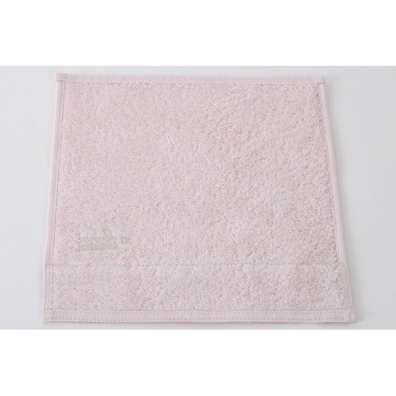 DDintex FLORET LONDON Ruched Hand Towel, Miao, Pink, 7.9 x