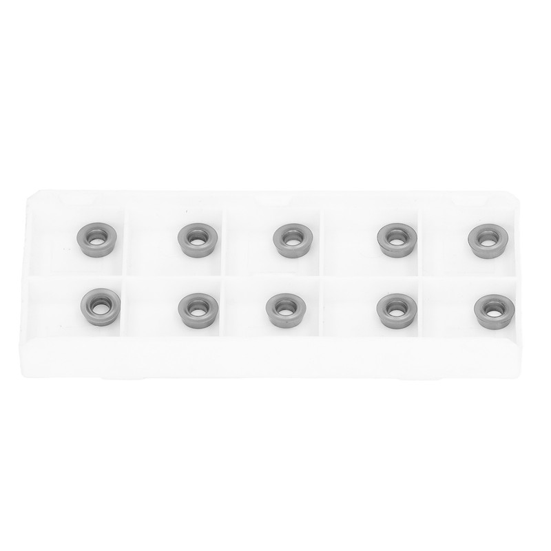 10 Pcs Lathe Insert Carbide CNC Milling Insert Coated Indexable