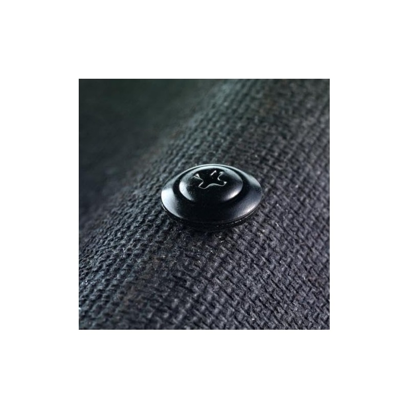 GENUINE BLACK SCREWS 100 PACK