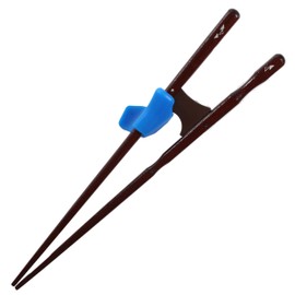 FlaColle Genius (You Can Experience the Correct Way to Hold Chopsticks) Adult Orthopedic Chopsticks Practice (Correctly Correction) (Right-Handed 9.1 inches (23 cm)