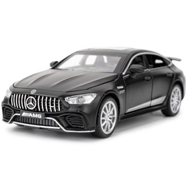 TGRCM-CZ 1/32 Diecast Car Benz AMG GT63 Model Car Pull Back with Sound and Light Toy Car for Boys Girls Adults Gift (Black)