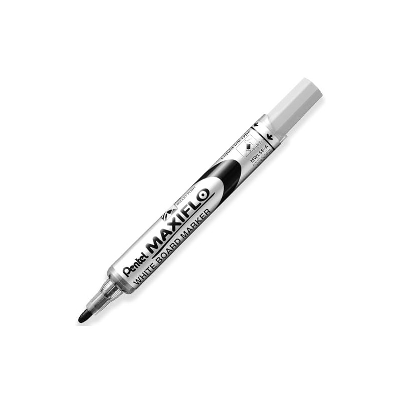 Pentel Maxiflo Whiteboard Marker Pen - Fine & Medium Bullet