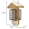 Coveside Large Dual Suet Cage Feeder – Holds 2 Suet
