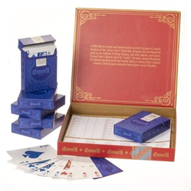 Canasta Bonanza and Hand & Foot Playing Card Set with Scorecards - 6 Premium Decks of Beginner Friendly Custom Canasta Cards with Point Values - Traditional Family Card Games