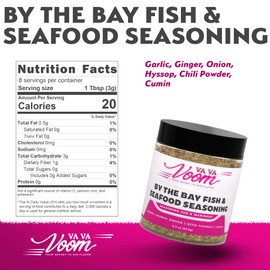 Va Va Voom By the Bay Fish & Seafood Seasoning, 2.3 oz