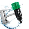 CaLeQi Tap Hose Connector for Garden Bathroom Kitchen Indoor Outdoor