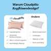 Cloudpillo Cushion Cover 40 x 80 cm, Pack of 2,
