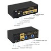 CKLau 2 Port USB 3.0 Dual Monitor KVM Switch Displayport