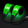 LED Armband Rechargeable, 2Pcs High Visibility Running Gear for Night