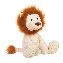 Apricot Lamb Soft Toys Plush Corduroy Lion Stuffed Animal Soft Cuddly Perfect for Child (Corduroy Lion, 8.5 Inches)