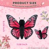 JUSTQUNSEEN 8-Inch Realistic Butterfly Stuffed Animal Plush Toy, Soft Stuffed