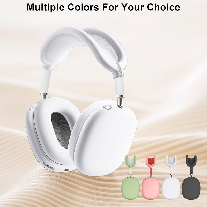 Ainiv Silicone Case for AirPods Max, Ear Pad & Headband