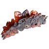 Parcelona French Clementines Celluloid Shell Jaw Hair Claw Clip for