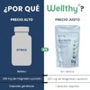 Wellthy Glicinato de Magnesio 220 Cápsulas 432mg. 100 Natural, Alta