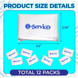 12 Pack Slim Travel Size Facial Tissues – Mini Pocket Packs for Purse, Car Soft 3 Ply Paper Tissue, 10 each, Individual Packs for Nose, Hand, or Face Portable Tissues for Travel