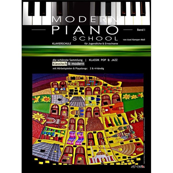 Modern Piano School 1 / Klavierschule: für Jugendliche & Erwachsene