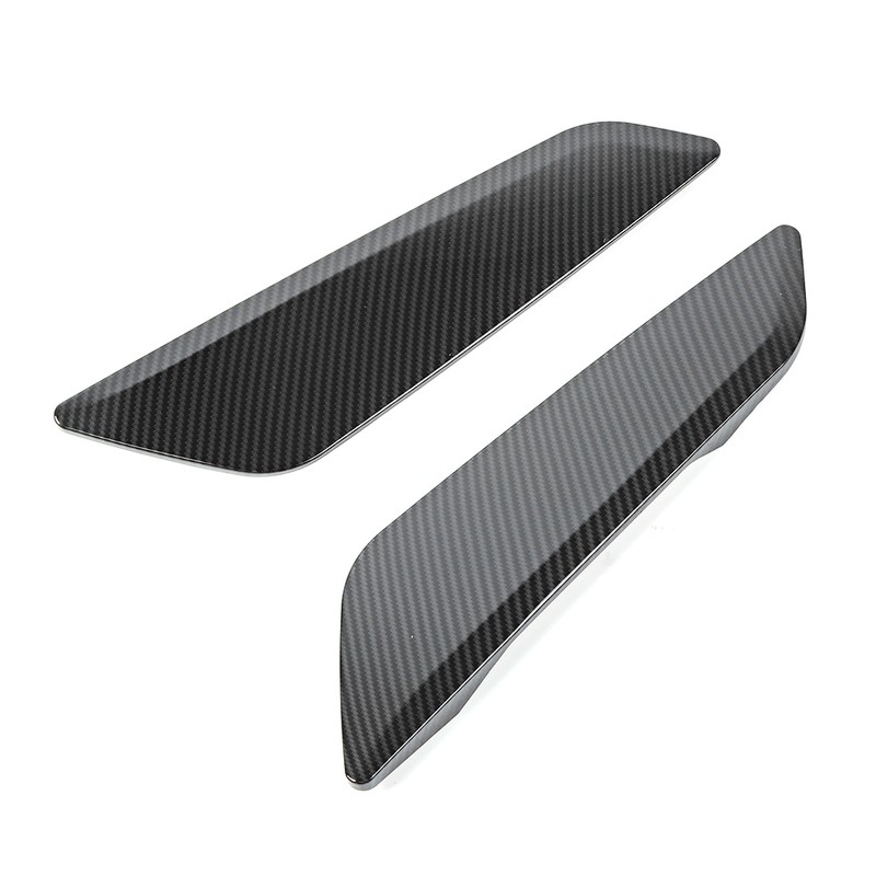Car Fender Vents Decorative Cover Trim Carbon Fiber Style Fit