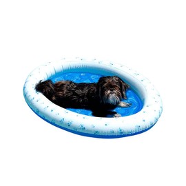 Poolcandy Inflatable Pet Float for Small to Medium Dogs up to 35 lbs. for The Beach, Swimming Pools or The Lake.
