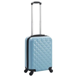 LJLB Stylish Hardcase Trolley for Secure Travel, Lightweight and Durable, Mobility with 360° Castors, Blue
