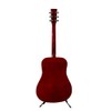Huntington 6 String Acoustic Guitar, Right, Red (BGA41PS-RDS)