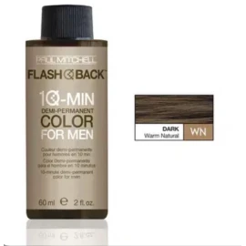 PAUL MITCHELL 10 minute Color for Men Flash Back- DARK WARM NATURAL