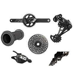 SRAM X01 Eagle Dub 170 Boost Inglese BB 170mm Boost Nero 32T 10-50T