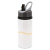 New Spirit Original Just keep running yellow text water bottle