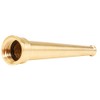 FireHoseDirect Brass Smooth Bore Garden Hose Nozzle (GHT)